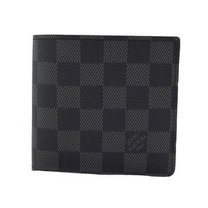 Louis Vuitton Graphite Black Bifold Wallet Portefeuille Damier Marco